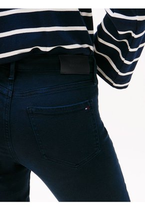 Jeans Azul Como Ceñidos De Talle Medio Tommy Hilfiger