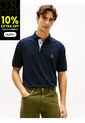 Polo Azul Archive Crest Con Logo Tommy Hilfiger de Tommy Hilfiger