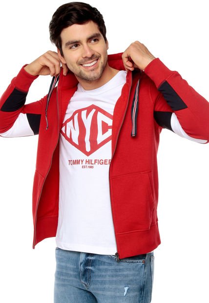 Buzo Rojo-Blanco-Azul Tommy Hilfiger - Compra Ahora | Dafiti Colombia