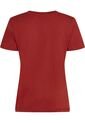 Camiseta Roja De Cuello Redondo Con Logo Tommy Hilfiger de Tommy Hilfiger