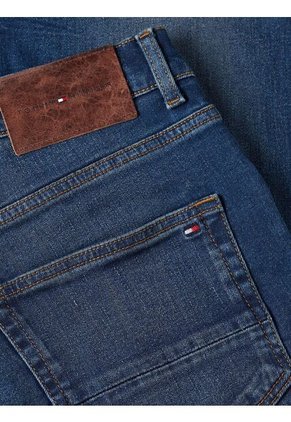 Jeans Azul Denton De Corte Recto Tommy Hilfiger