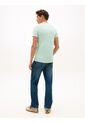 Camiseta Verde De Cuello Redondo Y Corte Extra Slim Tommy Hilfiger de Tommy Hilfiger