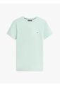 Camiseta Verde De Cuello Redondo Y Corte Extra Slim Tommy Hilfiger de Tommy Hilfiger