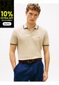 Polo Beige De Piqué Con Corte Regular Tommy Hilfiger de Tommy Hilfiger