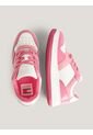 Tenis Rosa De Baloncesto Retro De Charol Tommy Hilfiger de Tommy Hilfiger