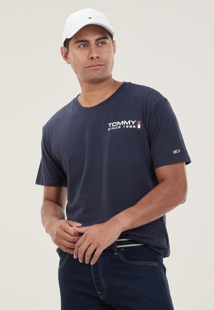 Camiseta Azul Navy-Blanco-Rojo Tommy Jeans