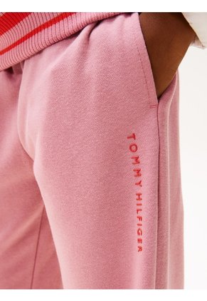Joggers Multicolor De Felpa Con Logo Texturizado Tommy Hilfiger