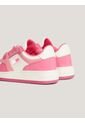 Tenis Rosa De Baloncesto Retro De Charol Tommy Hilfiger de Tommy Hilfiger