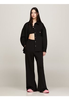 Tenis Rosa De Baloncesto Retro De Charol Tommy Hilfiger