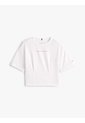 Camiseta Blanca De Punto Con Logo Engomado Tommy Hilfiger de Tommy Hilfiger