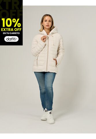 Chaqueta Beige Ligera Acolchada Tommy Hilfiger Tommy Hilfiger