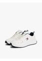 Tenis Blanco De Running Con Suela Dentada Tommy Hilfiger de Tommy Hilfiger