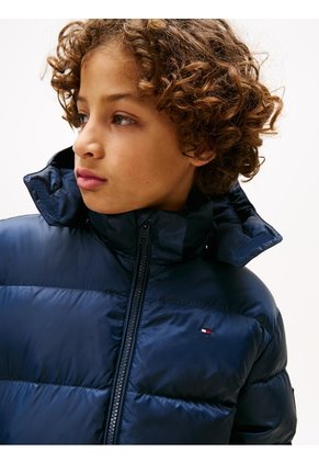 Chaqueta Azul Marino Essential Relleno De Plumón Tommy Hilfiger