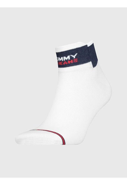 Medias Blancas Unisex Con Logo Tommy Hilfiger