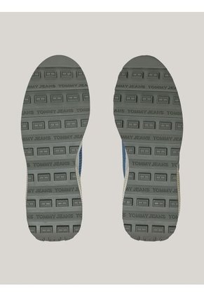 Tenis Blanco De Running De Tela Reciclada Tommy Hilfiger