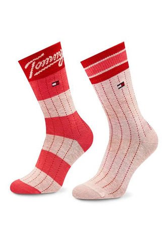 Paquete De 2 Calcetines Con Logo Bordado Para Niños Tommy Hilfiger Tommy Hilfiger