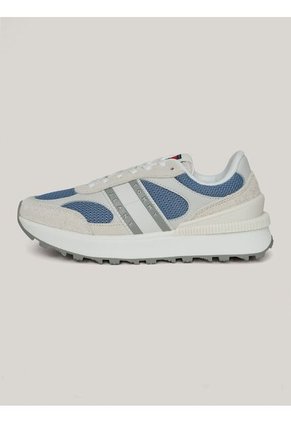 Tenis Blanco De Running De Tela Reciclada Tommy Hilfiger