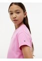 Camiseta De Para Niña Corte Amplio Con Logo Tonal Tommy Hilfiger de Tommy Hilfiger