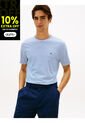 Camiseta Azul Regular Fit A Rayas Tommy Hilfiger de Tommy Hilfiger