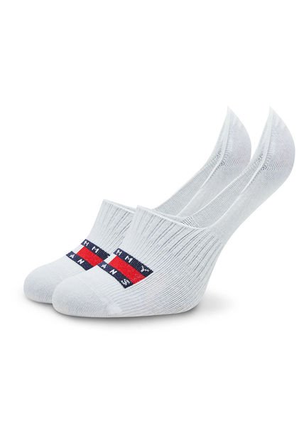 Calcetines Blancos Invisibles Unisex Tommy Hilfiger