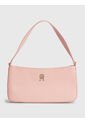 Bolso Rosa De Hombro Timeless Con Insignia Metálica Tommy Hilfiger de Tommy Hilfiger