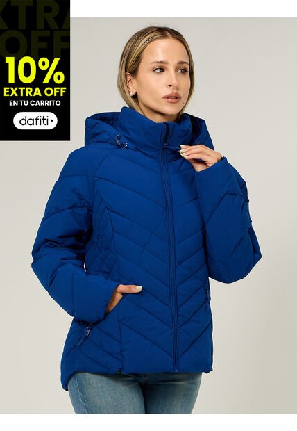 Chaqueta Azul Ligera Acolchada Tommy Hilfiger