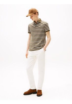 Polo Verde 1985 De Corte Regular Tommy Hilfiger