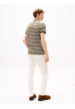 Polo Verde 1985 De Corte Regular Tommy Hilfiger