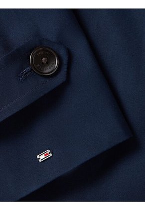Rompe Azul Vientos Trench Con Múltiples Botones Tommy Hilfiger
