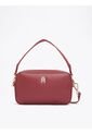 Bolso Rojo De Hombro Con Insignia Del Monograma TH Tommy Hilfiger de Tommy Hilfiger