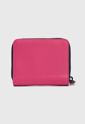 Billetera Fucsia-Azul-Plateado Tommy Jeans