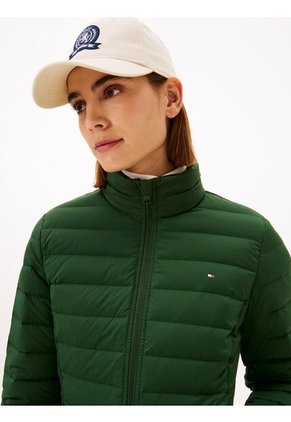 Chaqueta Verde Ligera De Plumón Tommy Hilfiger