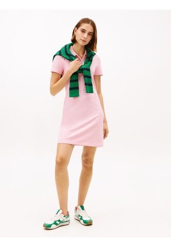 Vestido Rosado Tipo Polo 1985 De Corte Slim Tommy Hilfiger Tommy Hilfiger