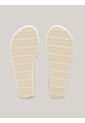 Sandalias Beige De Cuña Con Logo Tommy Hilfiger de Tommy Hilfiger