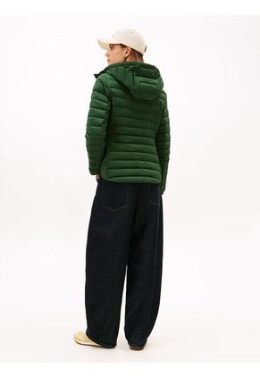 Chaqueta Verde Ligera De Plumón Tommy Hilfiger