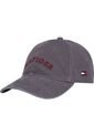 Gorra Gris De Béisbol Con Monotipo Hilfiger Tommy Hilfiger de Tommy Hilfiger