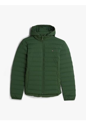 Chaqueta Verde Ligera De Plumón Tommy Hilfiger