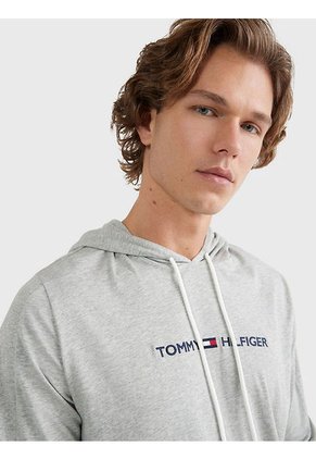Buzo Gris De Pijama Para Hombre Gris Tommy Hilfiger