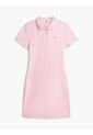 Vestido Rosado Tipo Polo 1985 De Corte Slim Tommy Hilfiger de Tommy Hilfiger