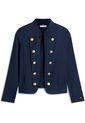 Chaqueta Azul Abierta En Tejido Ponte Con Banda Decorativa Tommy Hilfiger de Tommy Hilfiger