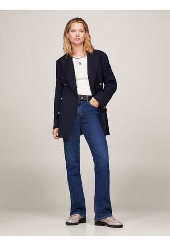 Jeans Azul De Talle Alto Con Corte Bootcut Tommy Hilfiger Tommy Hilfiger