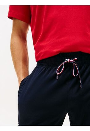 Set Azul De Pijama Navy De Camiseta Y Pantalón Tommy Hilfiger