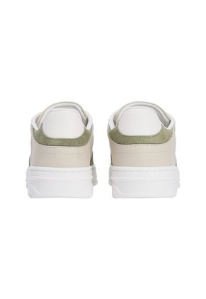 Tenis Verde De Ante Con Suela Cupsole Tommy Hilfiger