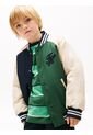 Chaqueta Multicolor Bomber Amplia Con Logo Bordado Tommy Hilfiger de Tommy Hilfiger