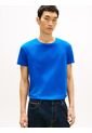 Camiseta Azul De Cuello Redondo Y Corte Extra Slim Tommy Hilfiger de Tommy Hilfiger