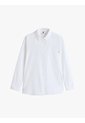 Camisa Blanca De Popelín Con Corte Oversize Tommy Hilfiger de Tommy Hilfiger