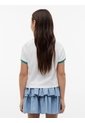 Camiseta Manga Para Niña Corta Con Logo Gráfico Tommy Hilfiger de Tommy Hilfiger