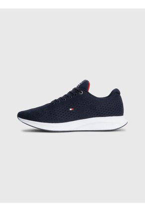 Tenis Azul Marino De Running Ligeras De Punto Tommy Hilfiger