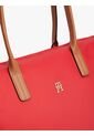 Bolso Rojo Tote Con Monograma TH Tommy Hilfiger de Tommy Hilfiger