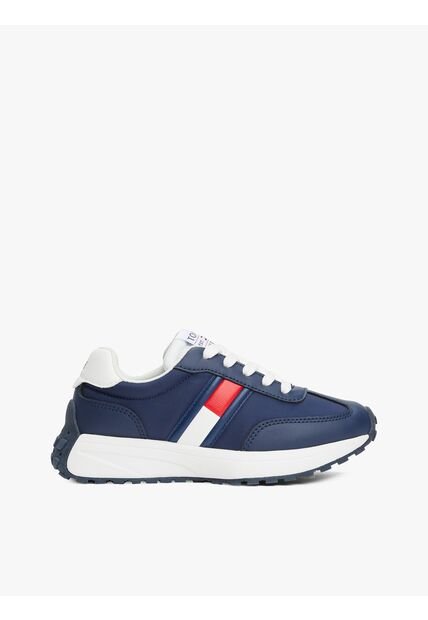 Tenis Blanco Deportivas Con Diseño De Bandera Lateral Tommy Hilfiger